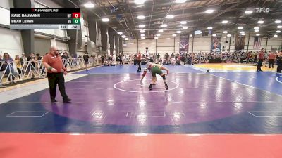 160 lbs Consi Of 4 - Kale Baumann, MT vs Beau Lewis, VA