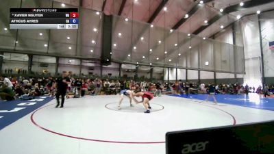 Junior Boys FS - 150 lbs Champ. Round 1 - Xavier Nguyen, WA vs Atticus Ayres, CA