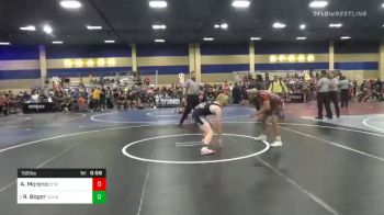 Match - Audo Moreno, Citrus Valley High School vs Riggin Boger, Sanderson Wrestling Academy