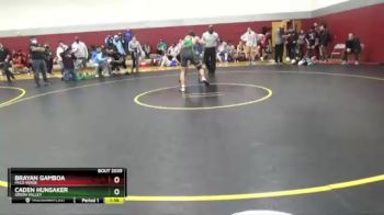 151 lbs Semifinal - Caden Hunsaker, Green Valley vs Brayan Gamboa, Palo Verde