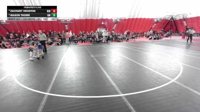 12U Boys - 67 lbs Semis - Mason Thome, Immortal Athletics WC vs Zachary Heuston, RT Elite Wrestling