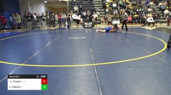 160 lbs Consy 8 - Logan Fowler, Cleveland-TN vs Frank DiBella, St. Joseph Regional-NJ