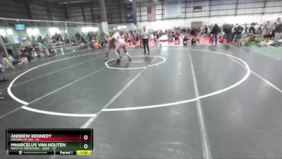 215 lbs Placement (4 Team) - Andrew Kennedy, GROUND UP USA vs Mharcelus Van Houten, INVICTUS WRESTLING - GOLD
