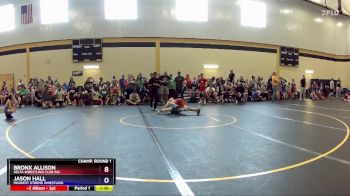 86 lbs Champ. Round 1 - Bronx Allison, Delta Wrestling Club Inc. vs Jason Hall, Midwest Xtreme Wrestling