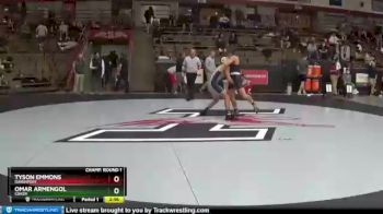 141 lbs Champ. Round 1 - Omar Armengol, Coker vs Tyson Emmons, Davenport