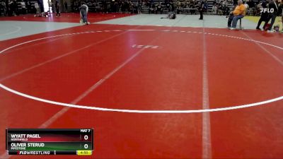 160 lbs Semifinal - Wyatt Pagel, Northfield vs Oliver Sterud, Pipestone