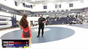 105 lbs Round 2 (4 Team) - Jaylene Motes, Gold Rush vs Riley Meyer, Sisters On The Mat