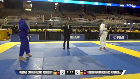 Robson Junior Morgado De Almeida vs Gustavo Carvalho Lopes Rodrigues 2025 Pan Jiu Jitsu IBJJF Championship