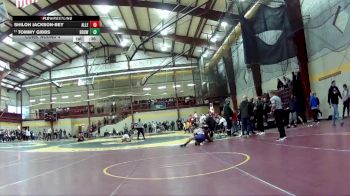 150 lbs Cons. Round 4 - Shiloh Jackson-bey, Allen vs Tommy Gibbs, Brownsburg