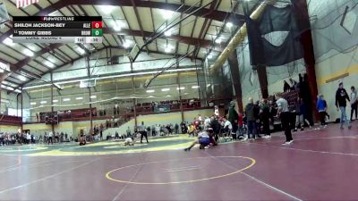 150 lbs Cons. Round 4 - Shiloh Jackson-bey, Allen vs Tommy Gibbs, Brownsburg