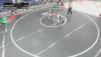 106 lbs Champ. Round 1 - Hayden Nozie, Canyon View vs Jackson Jaimison, La Costa Canyon High School Wr
