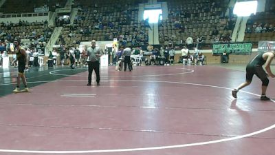 7A 126 lbs Semifinal - Micah Swiger, Daphne vs Cristofer Santoyo, Smiths Station Hs