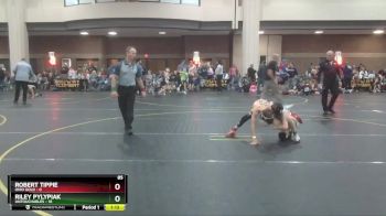85 lbs Round 2 (6 Team) - Robert Tippie, Ohio Gold vs Riley Pylypiak, Untouchables