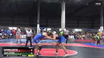 150 lbs Semis & 1st Wb (8 Team) - Noah Gomez, GREAT NECK WRESTLING CLUB vs Gunner Horton, REAL LIFE WRESTLING CLUB