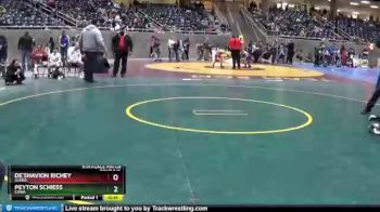 62 lbs 5th Place Match - Peyton Schiess, COWA vs De`Shavion Richey, Askeo