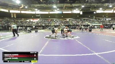 175 lbs Champ. Round 1 - Chanse Daniel, Rigby vs Deegyn Harris, American Falls