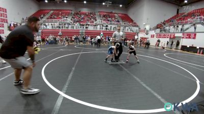 49 lbs Round Of 16 - Jeremy Miller, Tecumseh Takedown Club vs Wyatt Adkisson, Division Bell Wrestling