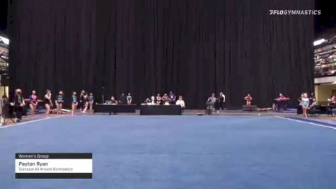 Payton Ryan - Women's Group, Dubuque All Around Gymnastics - 2021 Women's Xcel Region 4 Championships