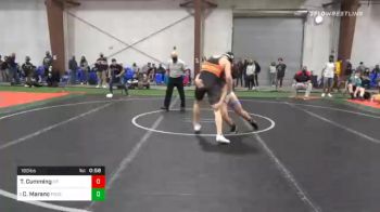 160 lbs 5th Place - Tyler Cumming, Mt. Olive vs Carmen Marano, Frost Gang