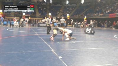 120 lbs Semifinal - Raina Murcko, Pine Richland vs Kaylen Sluyter, Towanda