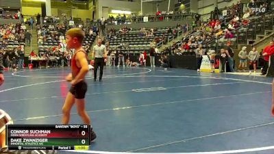 55 lbs Cons. Semi - Dake Zwanziger, Immortal Athletics WC vs Connor Suchman, Moen Wrestling Academy