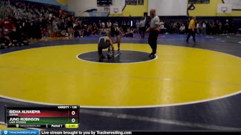 126 lbs Champ. Round 1 - Ridha Alnaiema, Kamiak vs Juno Robinson, Lake Stevens