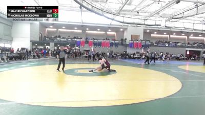 144 lbs Consi Of 8 #2 - Max Richardson, Killingly vs Nicholas McKeown, Notre Dame-West Haven