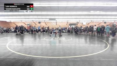 118 lbs Semifinal - Levi Vermilya, Canton vs Shawn Radcliffe, Kresgeville