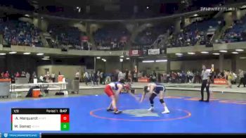 120 lbs Semifinal - Anna Marquardt, Oregon vs Maya Gomez, West Chicago Community HS