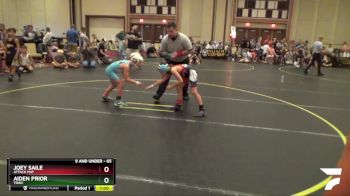 65 lbs Quarterfinal - Aiden Prior, TRWC vs Joey Saile, Attack Mat