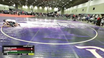 138B Champ. Round 1 - Caiden Davison, Odessa vs Nathan Adams, North DeSoto
