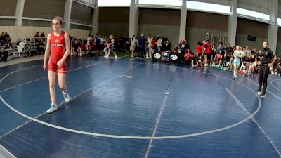 105 lbs Cons. Round 3 - Rozlyn Robertson, Utah vs Sophia Mahoney, Washington