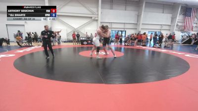 285 lbs Champ. Rd Of 32 - Anthony Semchuk, Peninsula vs Eli Swartz, Dog Pound Wrestling Club