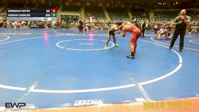 135 lbs Consolation - Jeremiah Hayes, Red Cobra Westling Academy vs Adrian Canales, Nova Wrestling Club