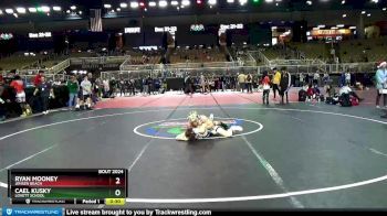 126 lbs Cons. Round 7 - Ryan Mooney, Jensen Beach vs Cael Kusky, Lovett School