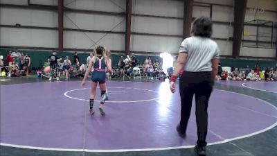 70 lbs 5th Place Match - Molly Rzab, Charlie?s Angels vs Grace Nedelsky, Contenders Wrestling Academy