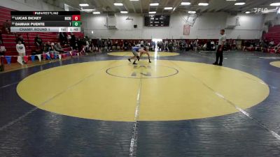 167 lbs Champ. Round 1 - Damian Puente, Tamalpais vs Lucas Dickey, Mc Kinleyville
