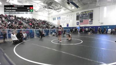 105 lbs Cons. Round 1 - Leylah Ruiz, Trabuco Hills vs Karlie Aguila, Mark Keppel