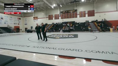 103 lbs Champ. Round 1 - Trinity Pendergrass, Quincy vs Grace Murphy, Dubuque