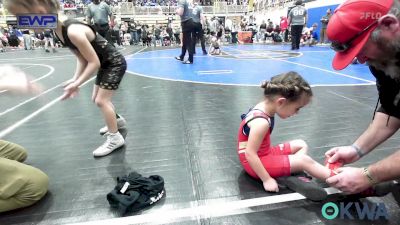 37-40 lbs Final - Clara Collier, Morrison Takedown Club vs Tatum Jones, Tonkawa Takedown Club