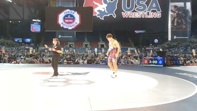 175 lbs Cons. Rd Of 64 - Carmine Battaglia, Pennsylvania vs Leif Larwin, Oregon