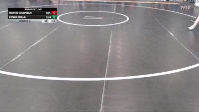 129-132 lbs Round 2 - Kysen Mills, Kearney vs Mattis Chapman, North Platte