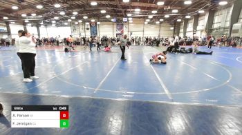 126 lbs Consi Of 8 #2 - Ariyanah Parson, VA vs Faith Jernigan, CA