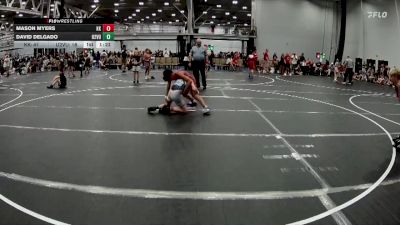 96 lbs Round 2 (8 Team) - Mason Myers, Kardiac Kidz vs David Delgado, U2 Vougars Uprising VHW