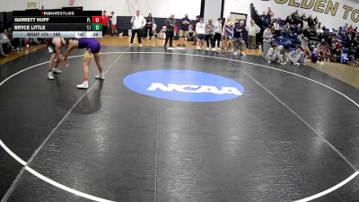 189 lbs Semifinal - Bryce Little, Thomas Jefferson vs Garrett Huff, Plum