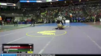 Champ. Round 1 - Harrison Barnette, Bridgeport vs Ted Hemmingsen, Riverside