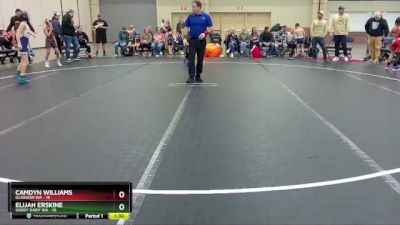 72 lbs Round 5 (8 Team) - Camdyn Williams, Glasgow WA vs Elijah Erskine, Soddy Daisy WA