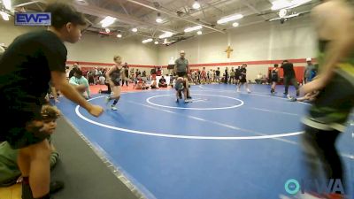 64 lbs Rr Rnd 2 - Kamdynn Parker, Cowboy Elite Orange vs Karson Atkinson, Standfast 12u