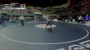 120 lbs Round Of 16 - Andrew Sandoval, Woodlake vs Caiden Avila, Madera