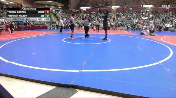 285 lbs Champ. Round 1 - Hunter Felton, Mighty Bluebirds Wrestling vs Ricky Gaston, Little Rock Central High School Wrestling